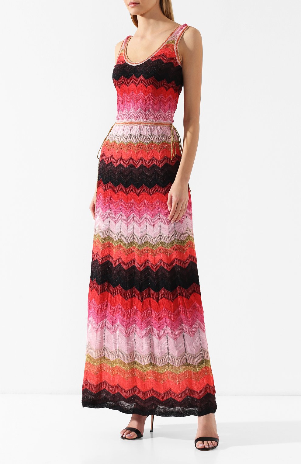 Платье из вискозы M MISSONI, арт. 2DG00053/2K0029, фото 3