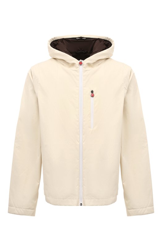 Пуховая куртка Kiton UWH1568YC4045_SET Кремовый UWH1568YC4045_SET
