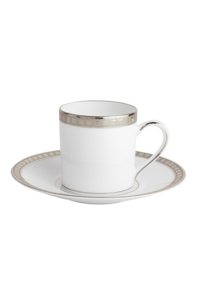 Чашка кофейная с блюдцем athena platine BERNARDAUD, арт. 0448/79