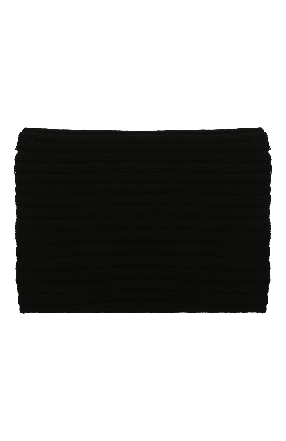 Шарф-снуд из кашемира и шерсти RICK OWENS, арт. RU02B2484/WSBR, фото 3