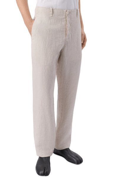 Льняные брюки TRANSIT, арт. CFUTRCD130, фото 3