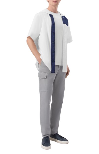 Мужская хлопковая рубашка KITON, арт. UMM0754K0710H01