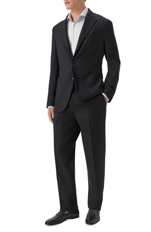 Хлопковая сорочка BOSS 50556497 Голубой  50556497 Фото 2