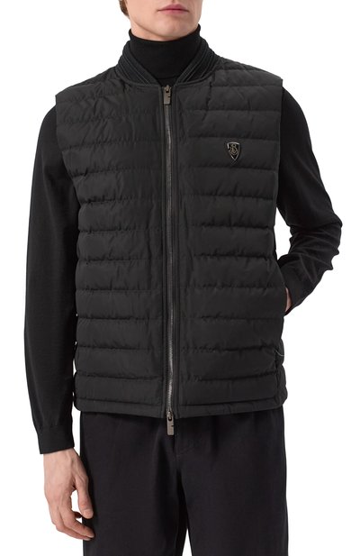 Пуховый жилет BURBERRY черного цвета по цене 185000 руб., арт. 8100922, фото 3 Пуховый жилет BURBERRY, арт. 8100922, фото 3