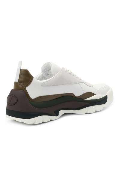 Кожаные кроссовки gumboy VALENTINO, арт. WY2S0B17/MQB, фото 3