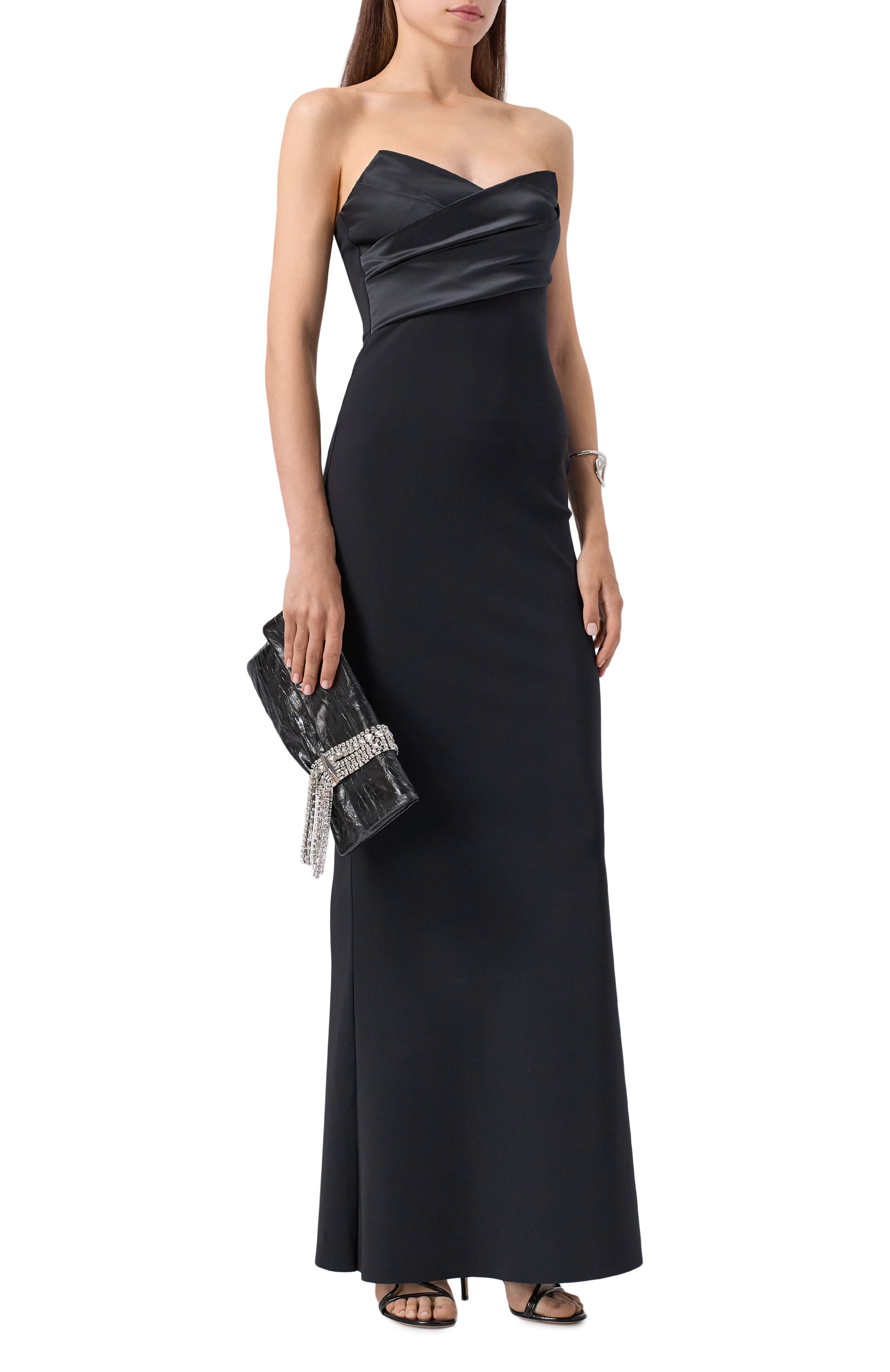 Клатч zandra JIMMY CHOO, арт. ZANDRABYN, фото 7