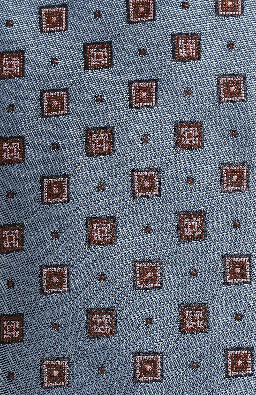 Шелковый галстук CANALI синего цвета по цене 17600 руб., арт. 18/HJ03654, фото 4 Шелковый галстук CANALI, арт. 18/HJ03654, фото 4