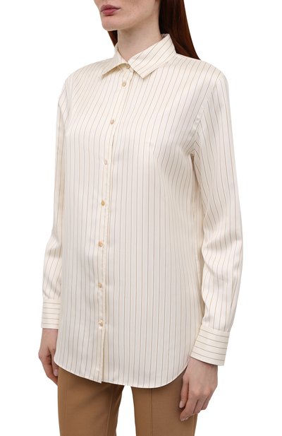 Шелковая рубашка LORO PIANA, арт. FAL8076, фото 3