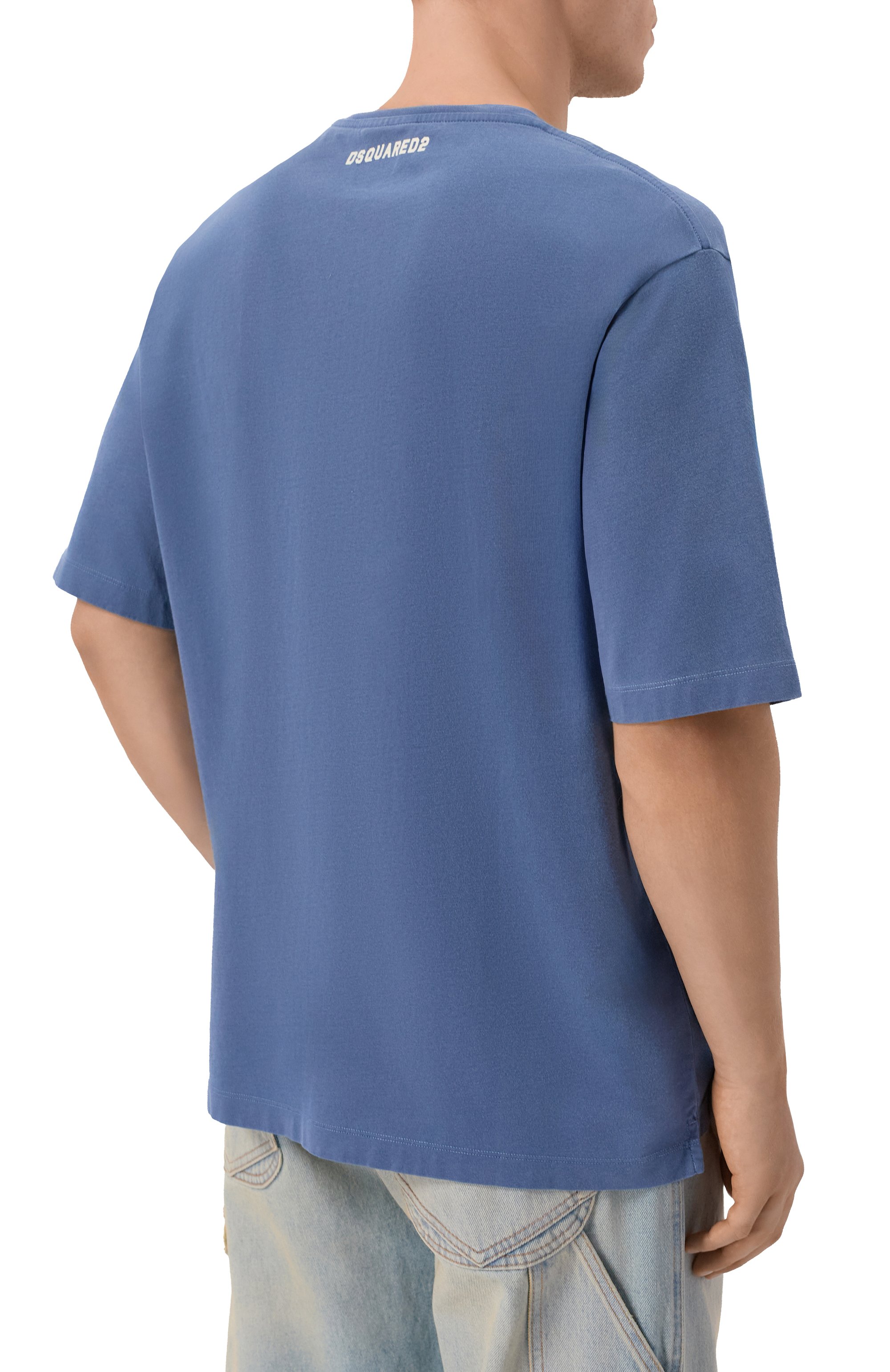 Хлопковая футболка DSQUARED2, арт. S74GD1529/D20108, фото 4