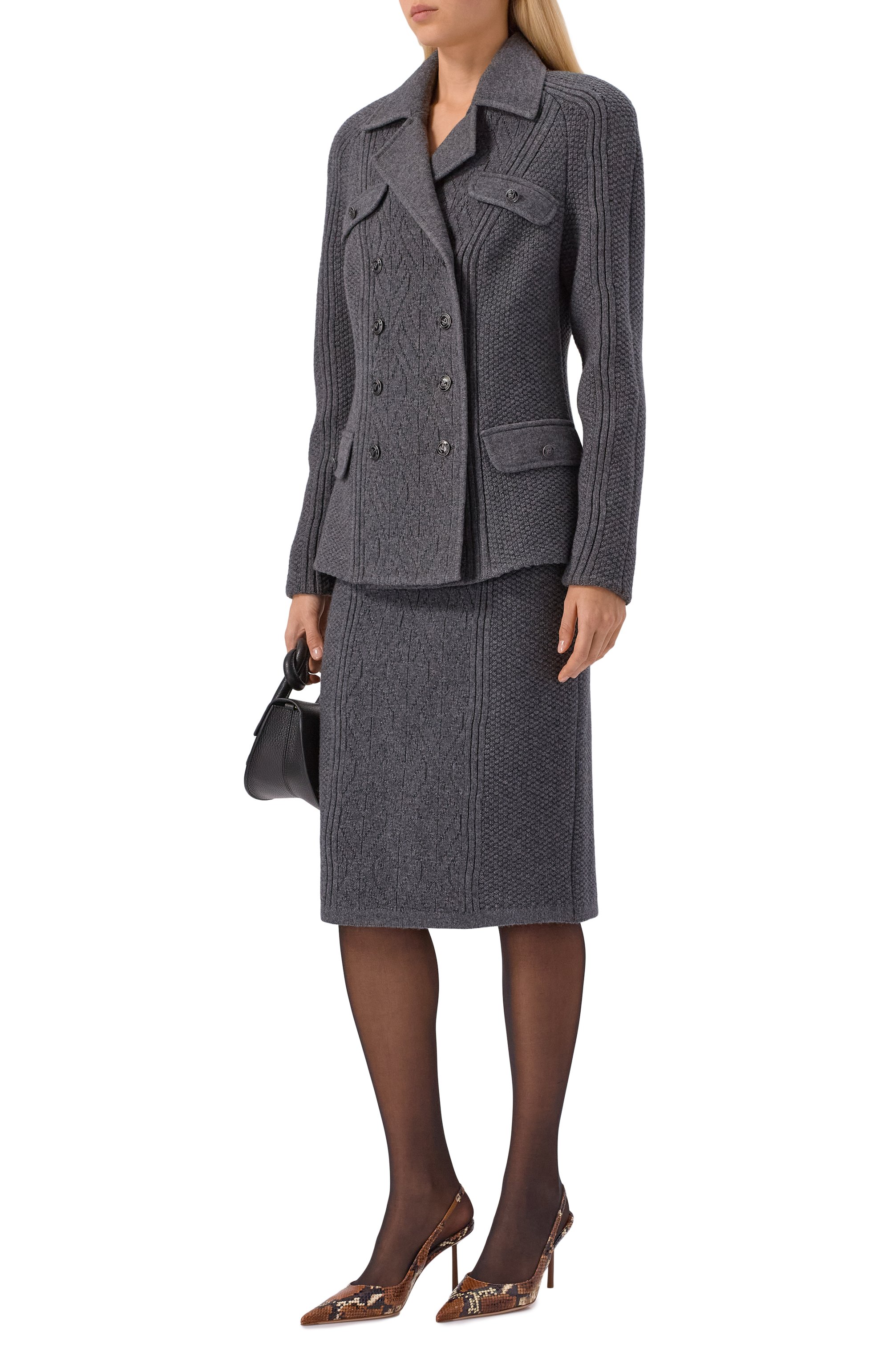 Жакет из шерсти и кашемира FREEAGE, арт. W26.JK128.2030.991, фото 2