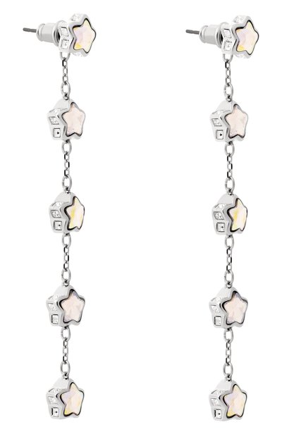 Серьги SWAROVSKI серебряного цвета по цене 24500 руб., арт. 5754184, фото 4 Серьги SWAROVSKI, арт. 5754184, фото 4
