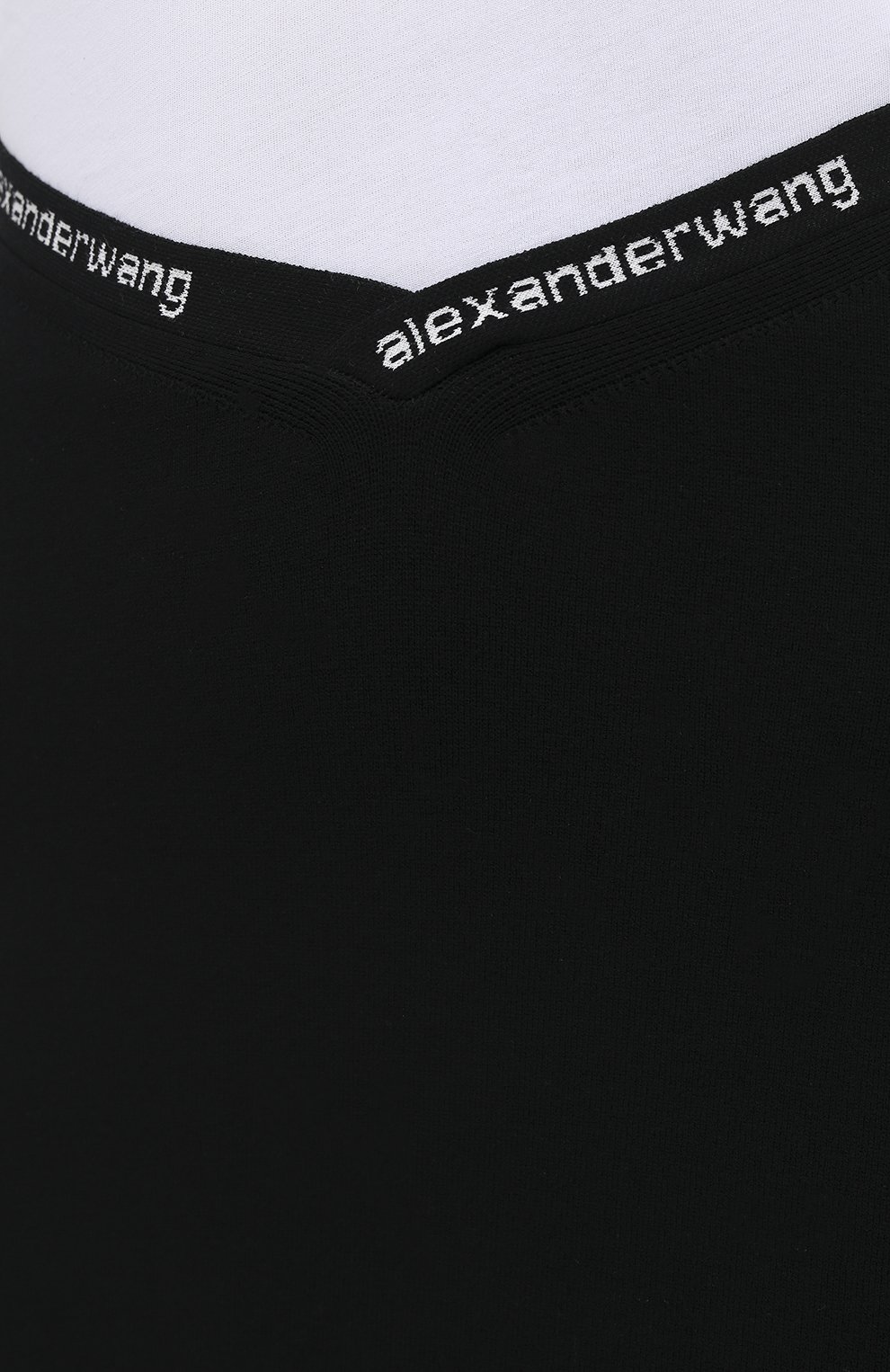 Юбка ALEXANDERWANG.T черного цвета по цене 41800 руб., арт. 4KC2205040, фото 5 Юбка ALEXANDERWANG.T, арт. 4KC2205040, фото 5