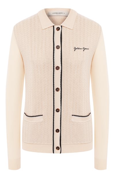 Кардиган из смеси вискозы и шерсти GOLDEN GOOSE DELUXE BRAND, арт. G36WP097.A1, фото 1