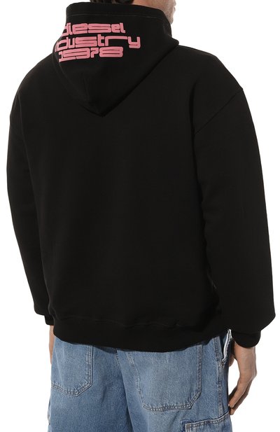 Хлопковое худи DIESEL, арт. A12283/0IEAX, фото 4