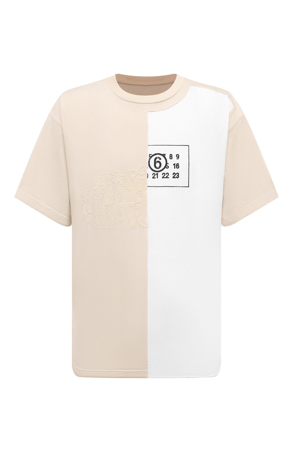 Хлопковая футболка MM6, арт. SH0GC0026/S24311, фото 1