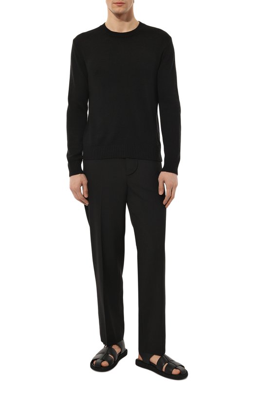 Кожаные сандалии Officine Creative Чёрный, фото 2