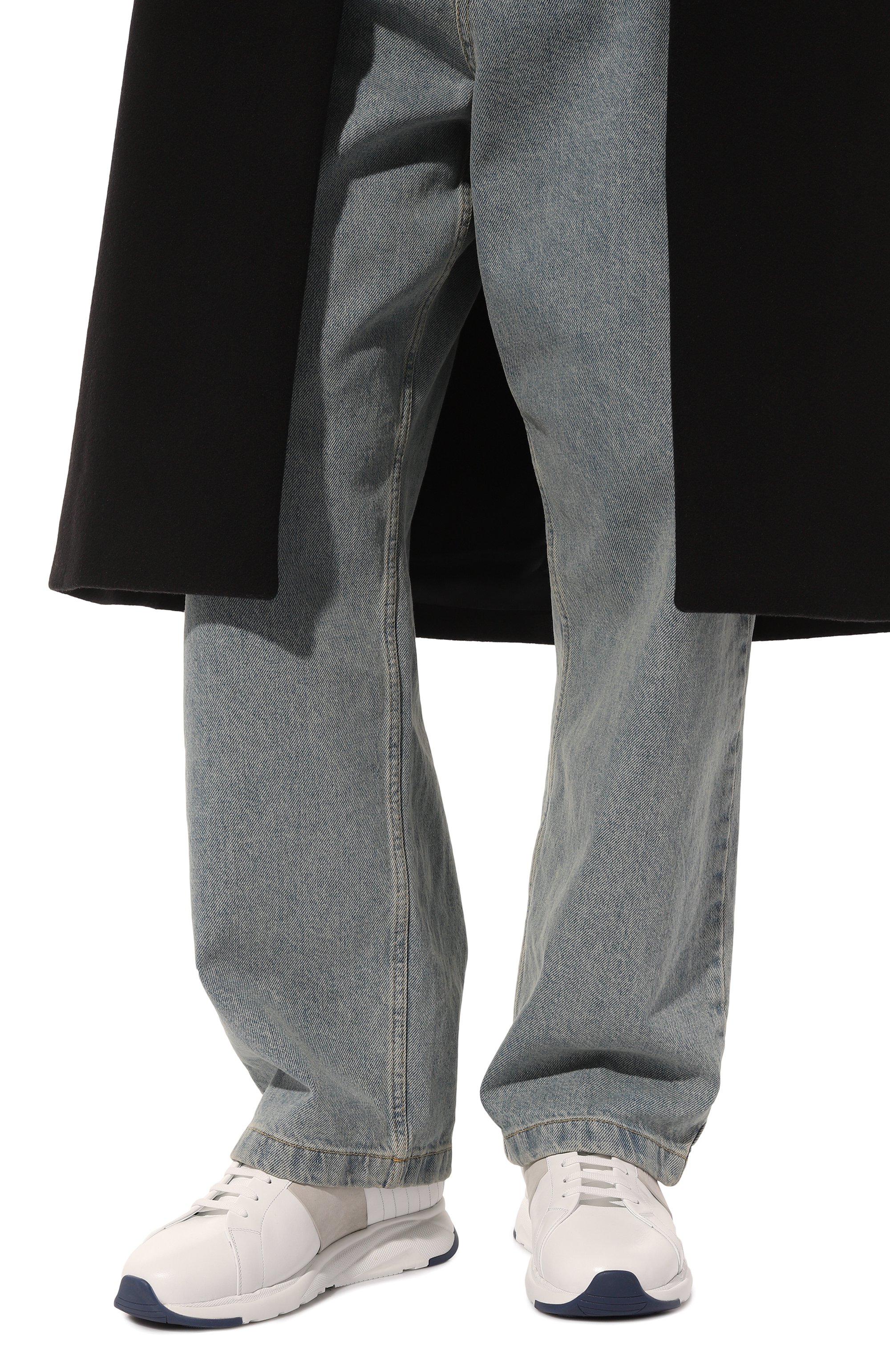 Кожаные кроссовки ZILLI, арт. H0094AM1013VSWR01, фото 3