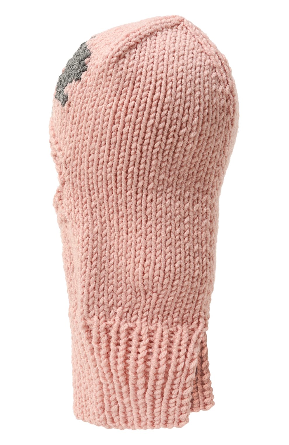 Шапка-балаклава A.T.T. светло-розового цвета по цене 5630 руб., арт. 2381/49, фото 3 Шапка-балаклава A.T.T., арт. 2381/49, фото 3