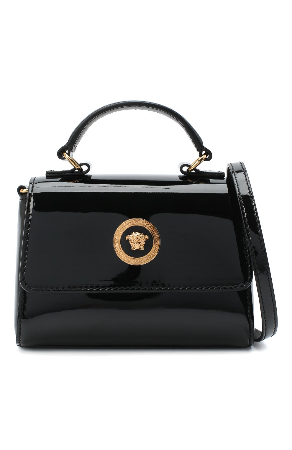 Кожаная сумка VERSACE, арт. YIF00021/YB00367, фото 4
