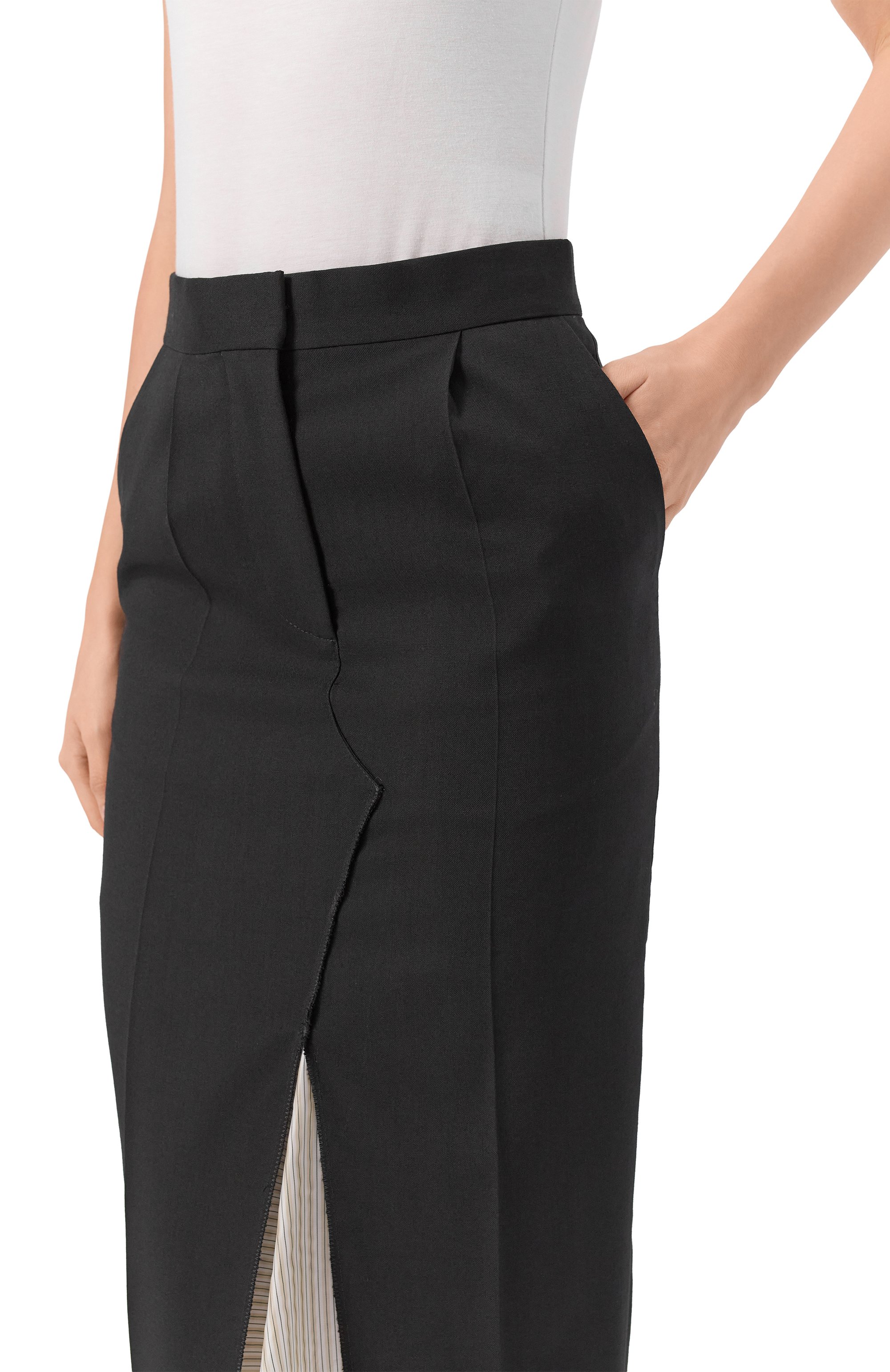 Шерстяная юбка MARNI, арт. G0MA0767U0/TW839, фото 5