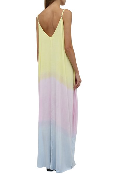 Платье из вискозы ELECTRIC AND ROSE разноцветного цвета по цене 26250 руб., арт. LFJP19-SUNSET, фото 4 Платье из вискозы ELECTRIC AND ROSE, арт. LFJP19-SUNSET, фото 4