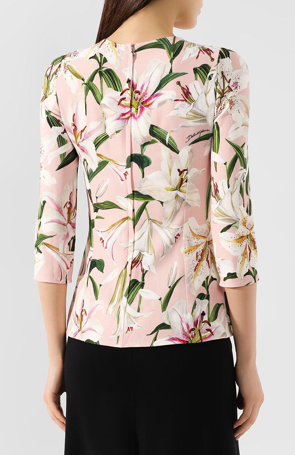 Топ из вискозы DOLCE & GABBANA, арт. F7T88T/FSRLJ, фото 4