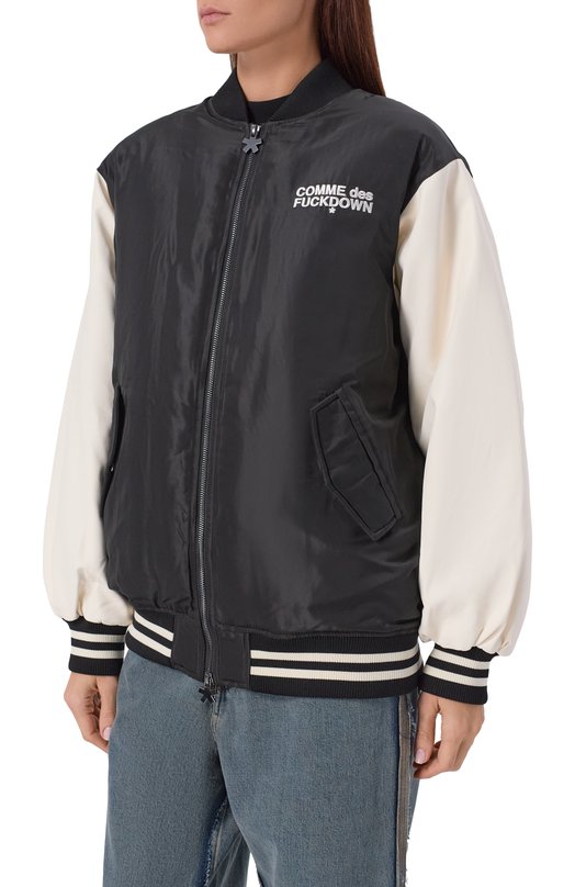 Бомбер Comme des Fuckdown CFABW01352 Чёрный  CFABW01352 Фото 3