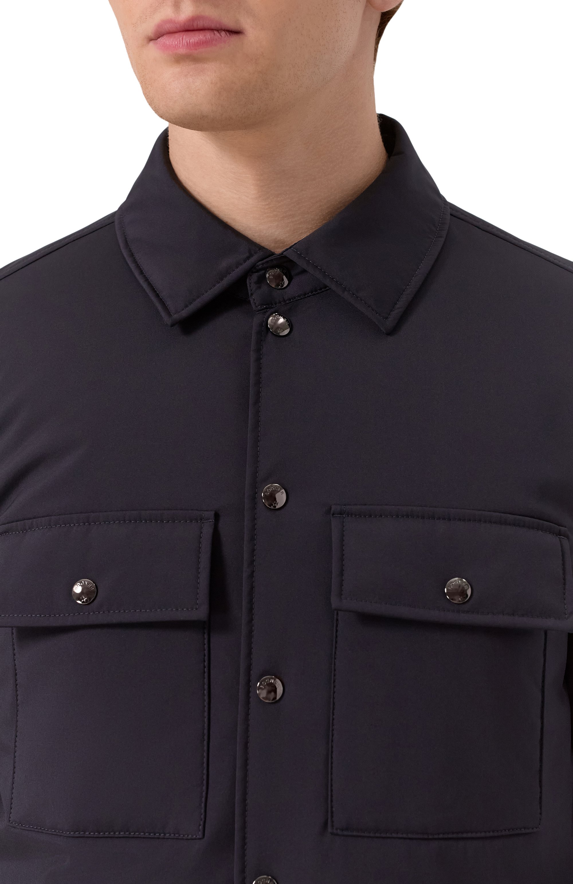 Куртка-рубашка BOGNER темно-синего цвета по цене 48000 руб., арт. 38968400, фото 5 Куртка-рубашка BOGNER, арт. 38968400, фото 5