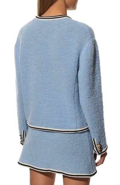 Шерстяной жакет MIU MIU, арт. MH1761-2E37-F0076, фото 4