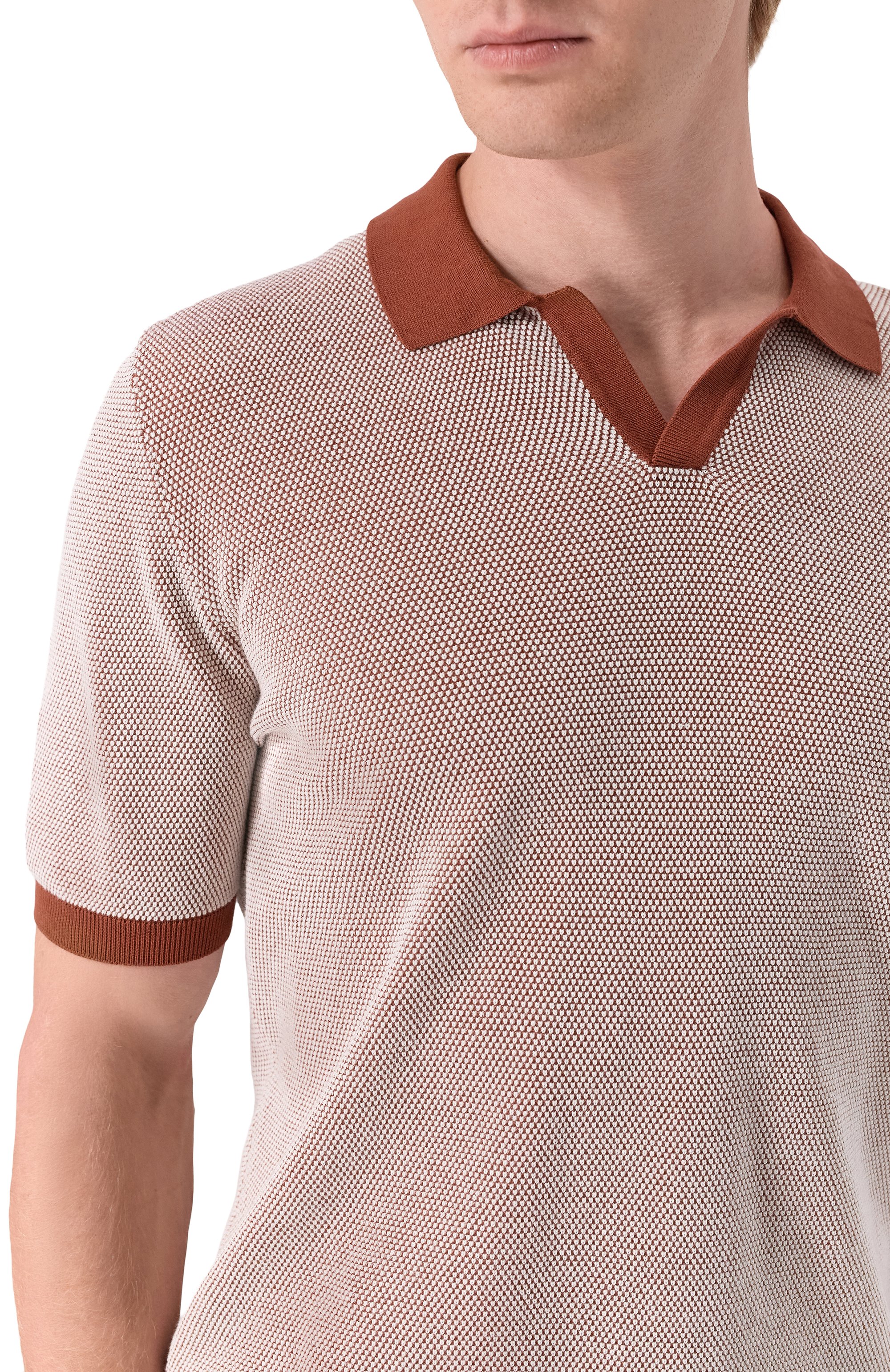 Хлопковое поло GRAN SASSO, арт. 57155/26901, фото 5