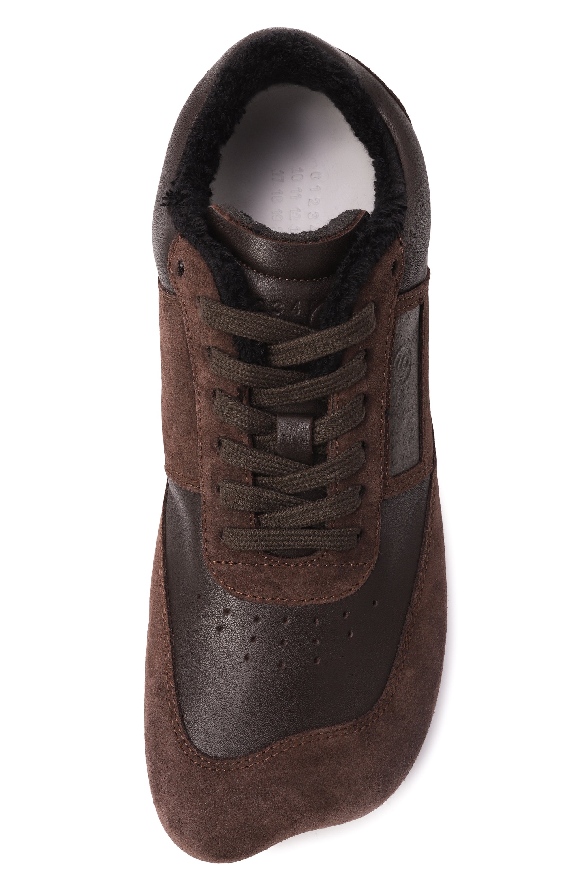 Кожаные кеды anatomic MM6, арт. S66WS0106/P6435, фото 6