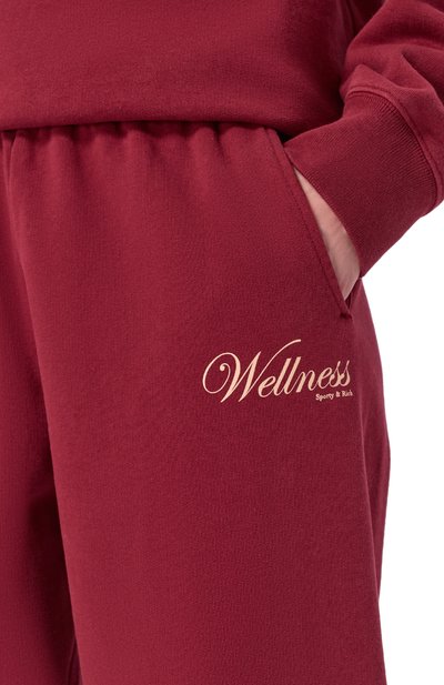 Хлопковые брюки SPORTY AND RICH, арт. PA03662083RE10, фото 5