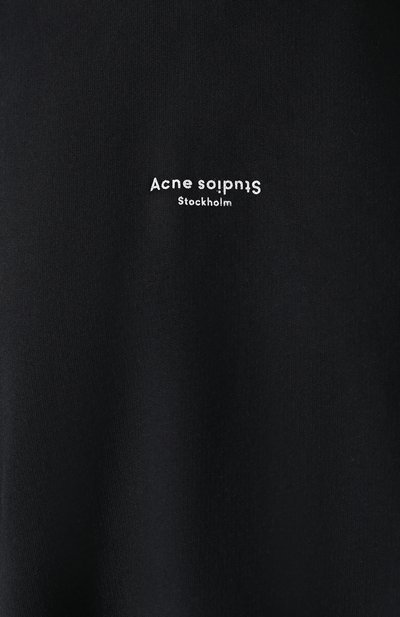 Хлопковое худи ACNE STUDIOS, арт. AI0049, фото 5