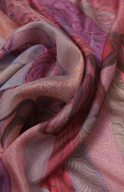 Шелковый платок хождение за три моря GOURJI, арт. T24TSEA7R, фото 5