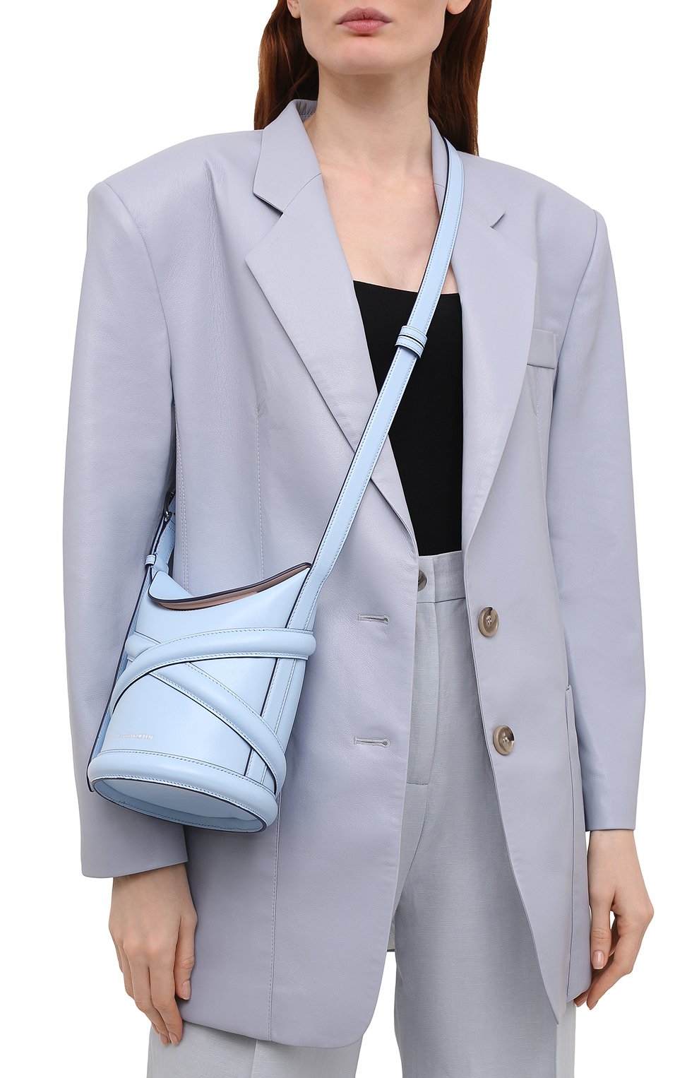 Сумка curve small ALEXANDER MCQUEEN, арт. 656467/1YB42, фото 2