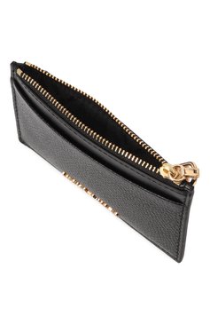 Женский кожаный футляр для кредитных карт MICHAEL MICHAEL KORS черного цвета, арт. 32H3G8ED1L | Фото 3 (Нос: Не проставлено; Материал сплава: Проставлено; Материал: Натуральная кожа)