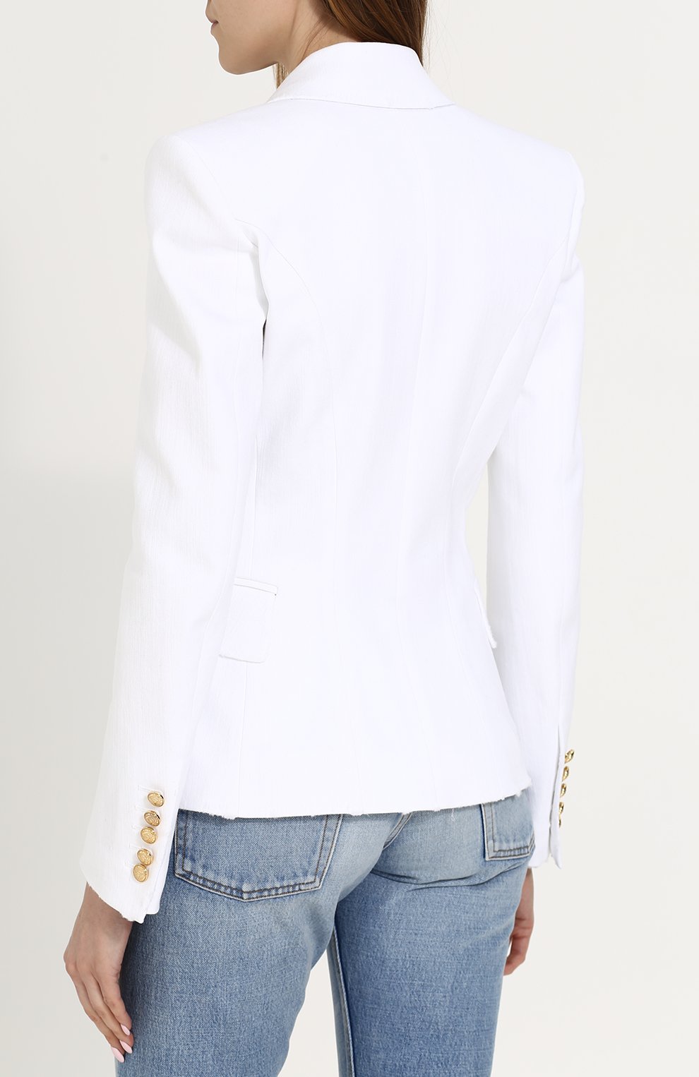 Приталенный двубортный жакет BALMAIN, арт. 137266/124K, фото 4