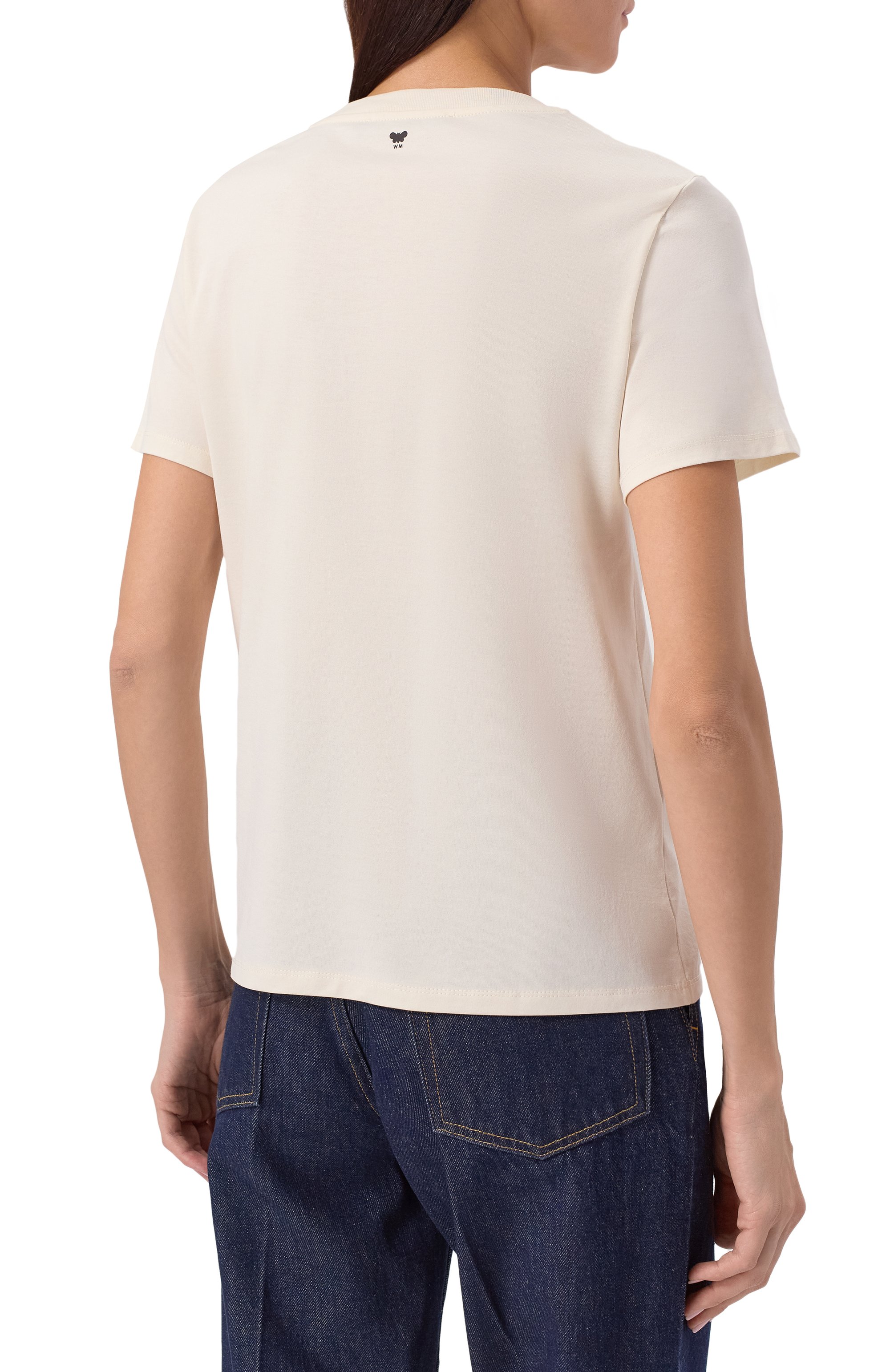 Хлопковая футболка WEEKEND MAX MARA, арт. VELL0, фото 4