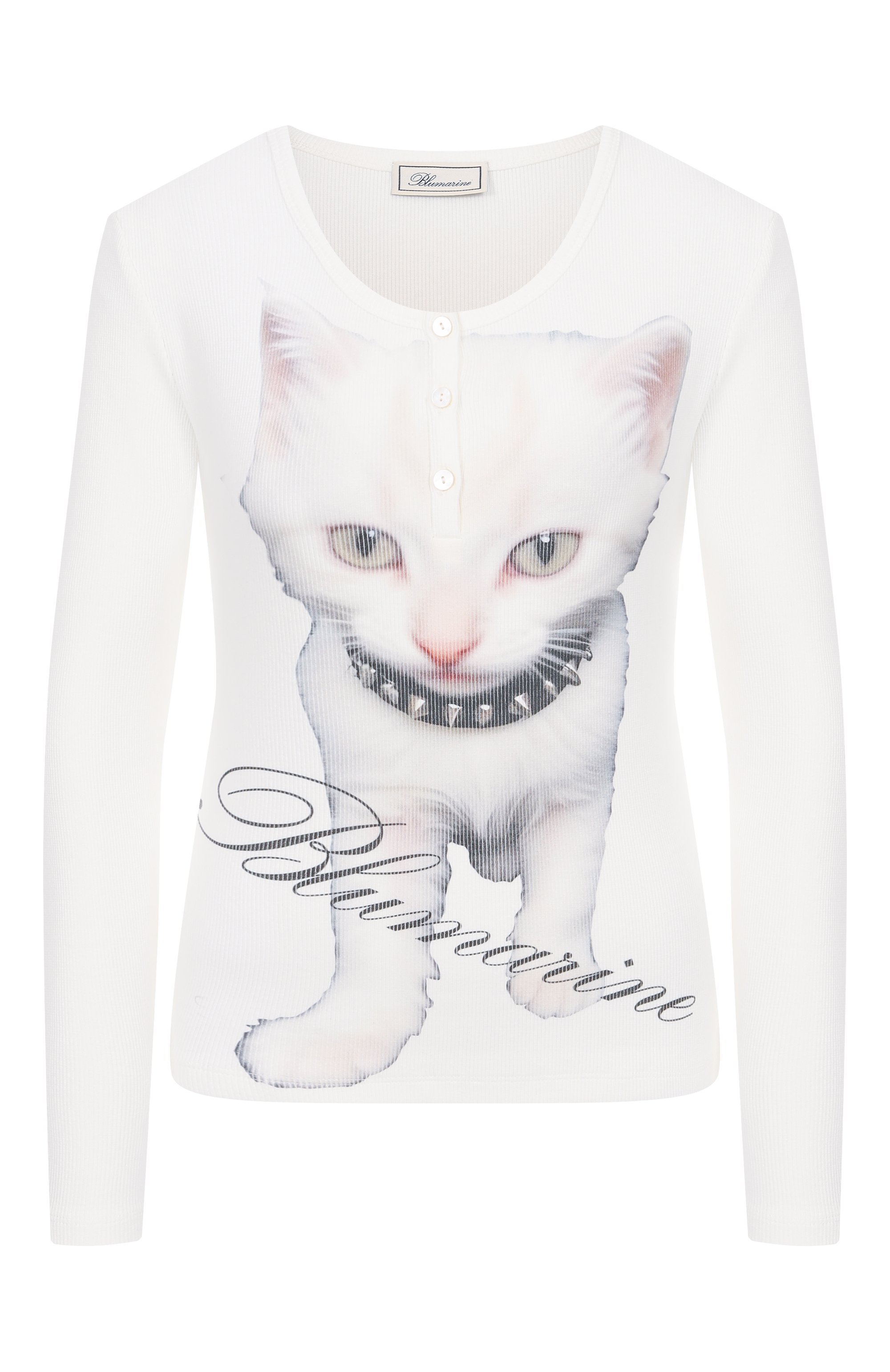 Хлопковый лонгслив BLUMARINE, арт. 2T100A, фото 1