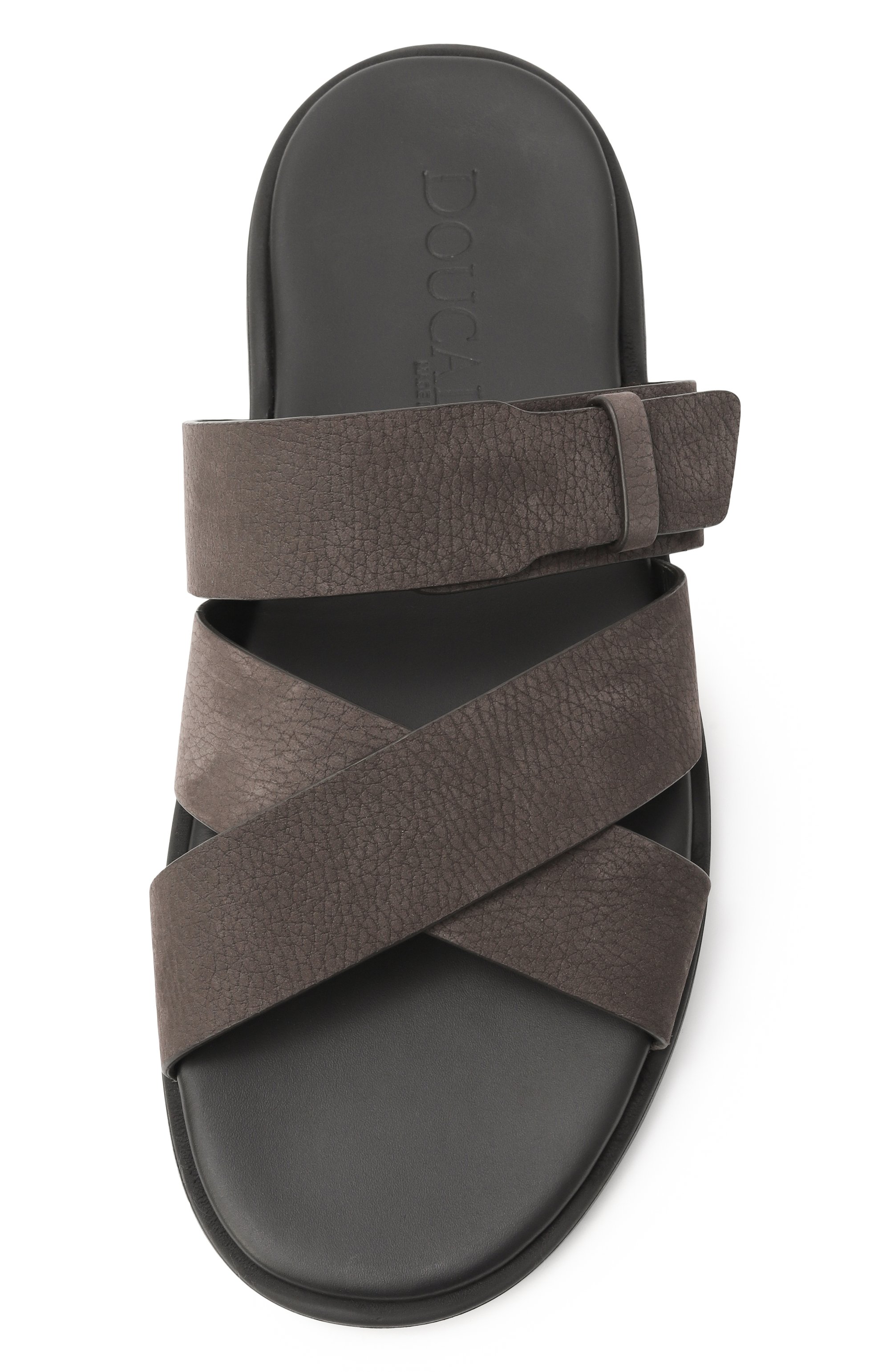 Шлепанцы из нубука DOUCAL'S, арт. DU3299MYK0UF249N, фото 6