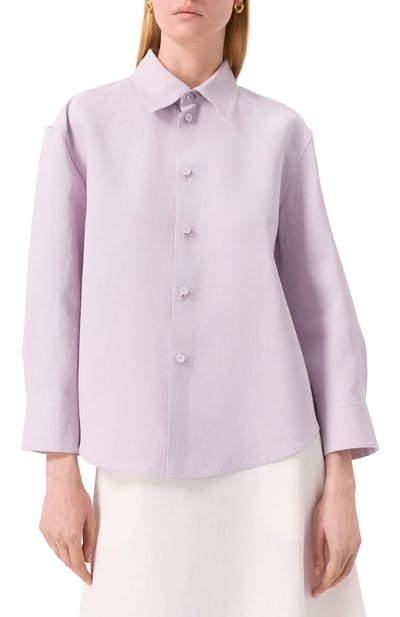 Льняная рубашка JIL SANDER, арт. J02DL0205/J60001, фото 3