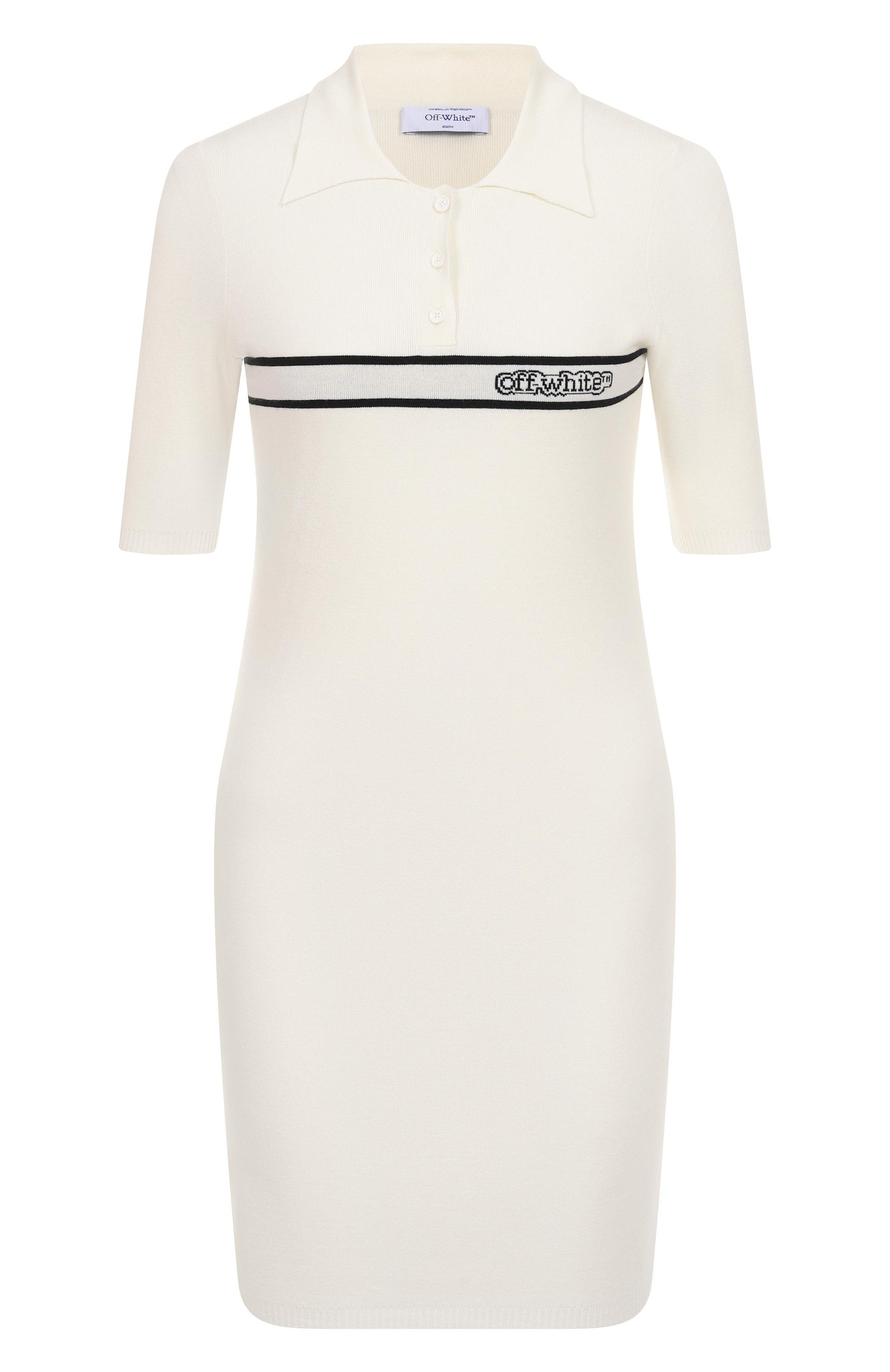 Платье из вискозы OFF-WHITE, арт. 0WHI12AS25KNI0010A10, фото 1