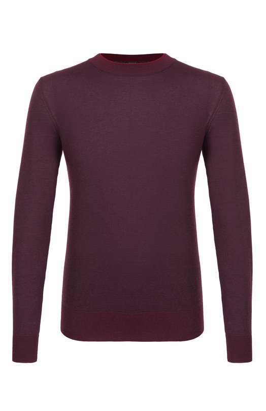 Джемпер из кашемира и шелка Zilli KHMN01M0342VMIC03 Бордовый KHMN01M0342VMIC03