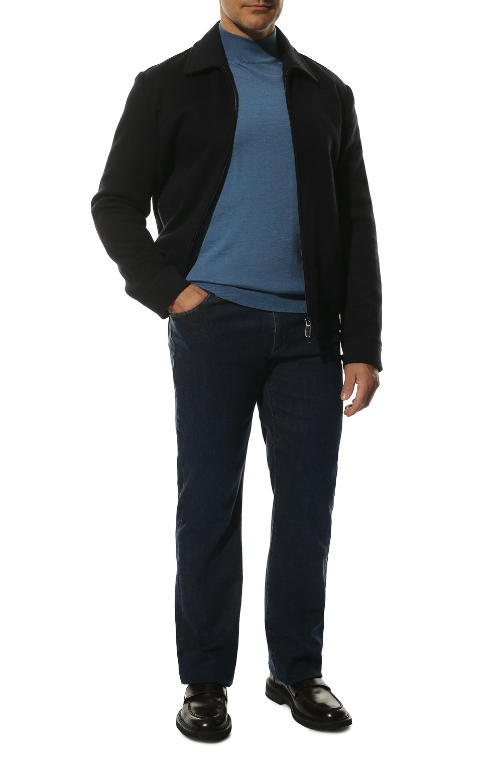 Водолазка из кашемира и шелка ZILLI, арт. MBS-CH003-SP0R1/ML03, фото 2