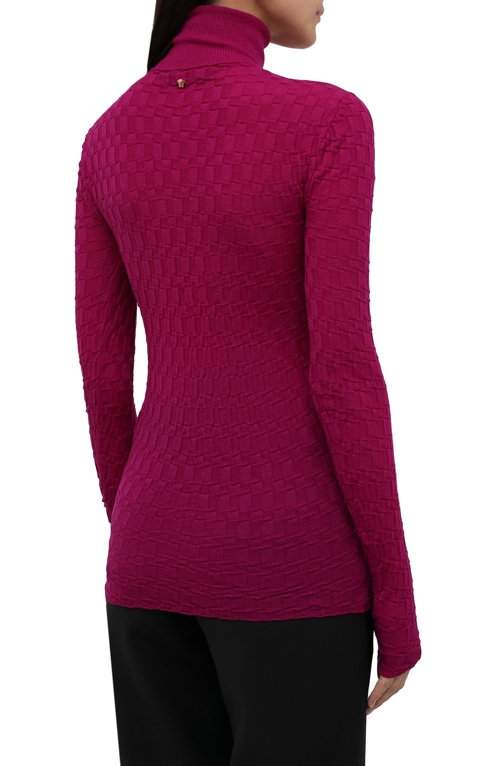 Шерстяная водолазка VERSACE, арт. 1001093/1A00880, фото 4