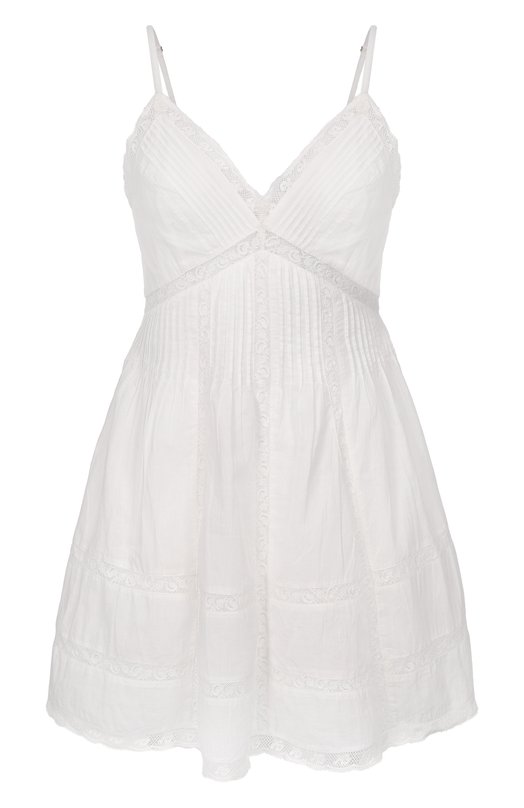 Хлопковое платье Love Shack Fancy D2161-1889 Белый D2161-1889
