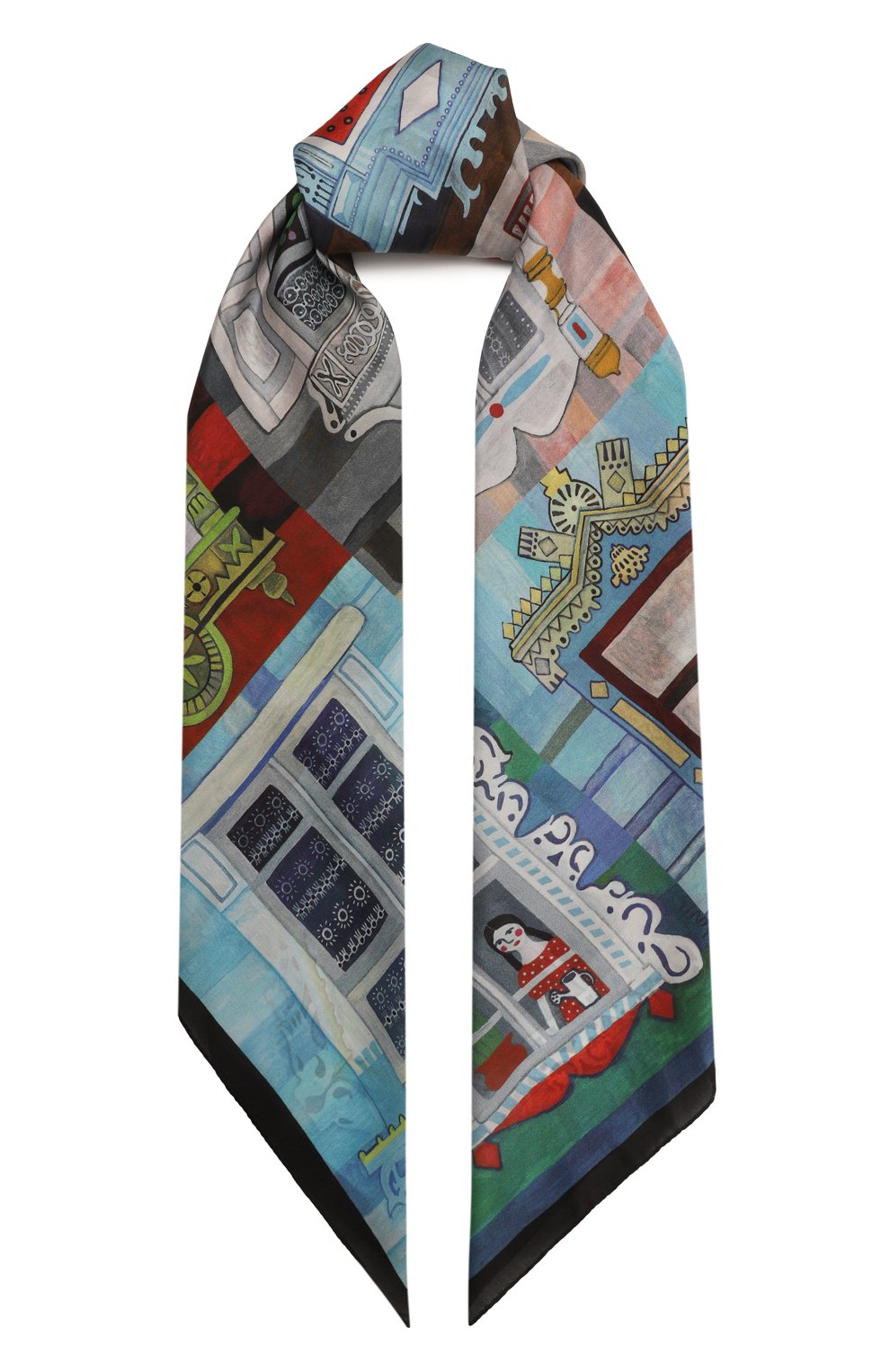 Шелковая шаль окна GOURJI, арт. 91146537/448191108, фото 1