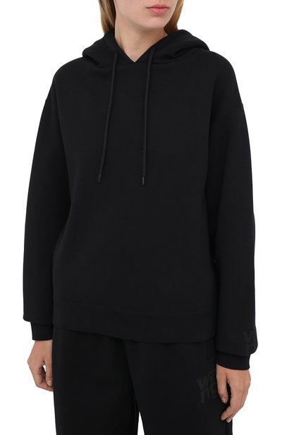 Хлопковое худи ALEXANDERWANG.T, арт. 4CC1202025, фото 3