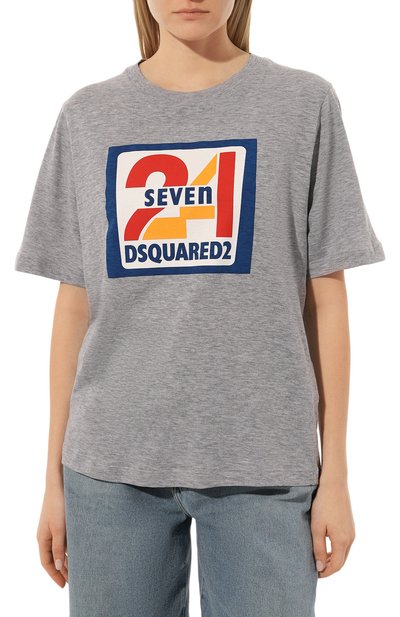 Футболка из хлопка и вискозы DSQUARED2, арт. S75GD0332/S22146, фото 3