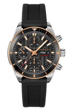 Мужские часы adventure sport chrono day/date NORQAIN бесцветного цвета, арт. N1500GA1IC/B153/15BR.18SD | Фото 1 (Нос: Не проставлено; Региональные ограничения белый список (Axapta Mercury): Не проставлено; Материал корпуса: Сталь, Розовое золото; Механизм: Автомат)